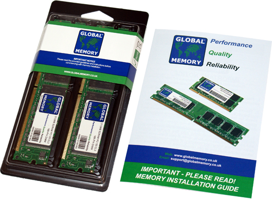 512MB (2 x 256MB) SDRAM PC100/133 168-PIN DIMM MEMORY RAM KIT FOR FUJITSU-SIEMENS DESKTOPS
